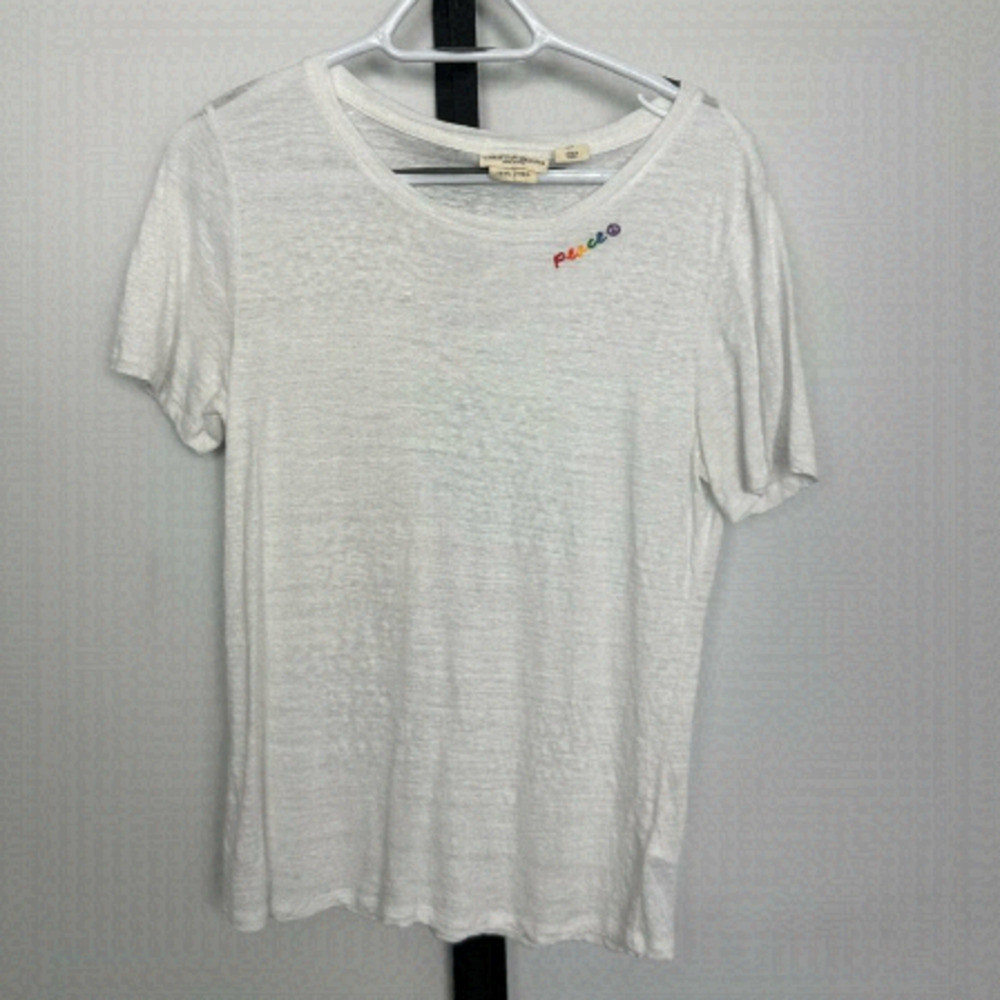 NWOT - Christian Siriano - Size L - 100% linen shirt